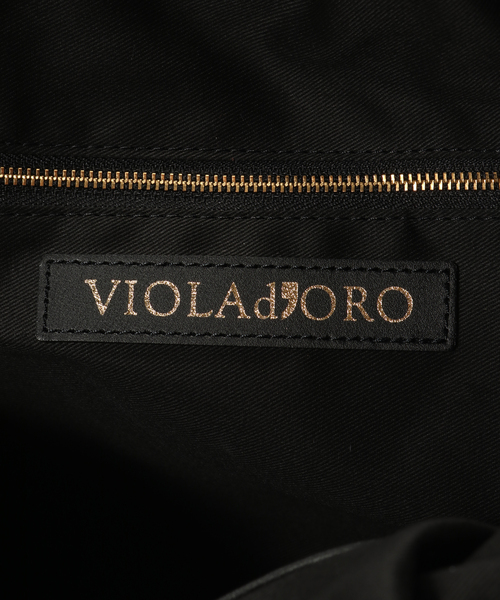 VIOLAd'ORO（ヴィオラドーロ）の「VIOLAd'ORO/ ヴィオラドーロ BIANCA NYLONTOTE（トートバッグ・レディース・ブラック・FREE）」の10枚目の写真