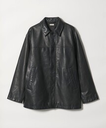 BEAUTY&YOUTH ブラックレザージャケット XL BEAUTY&YOUTH UNITED ARROWS｜ビューティーアンドユースユナイテッド
