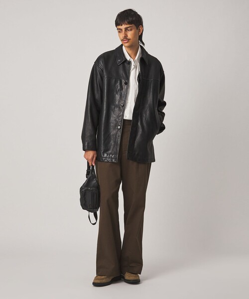 Steven Alan(スティーブンアラン)の「<Steven Alan> シープレザー カーコート II(その他アウター・メンズ・ブラック・L/M/S)」の15枚目の写真