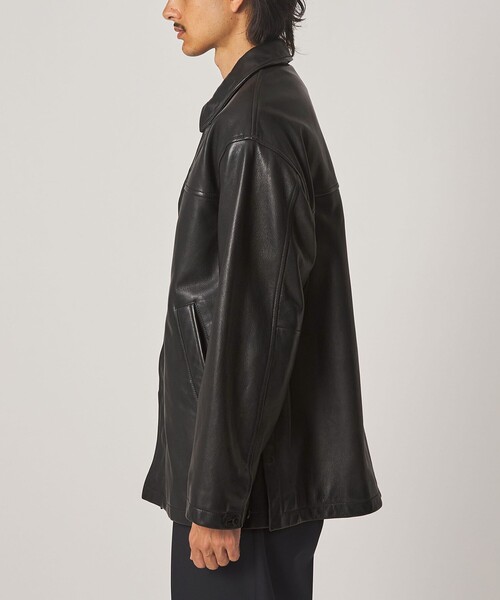 Steven Alan(スティーブンアラン)の「<Steven Alan> シープレザー カーコート II(その他アウター・メンズ・ブラック・L/M/S)」の22枚目の写真
