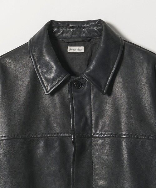 Steven Alan(スティーブンアラン)の「<Steven Alan> シープレザー カーコート II(その他アウター・メンズ・ブラック・L/M/S)」の5枚目の写真