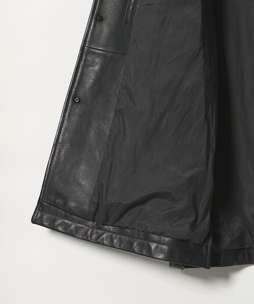 Steven Alan(スティーブンアラン)の「<Steven Alan> シープレザー カーコート II(その他アウター・メンズ・ブラック・L/M/S)」の9枚目の写真