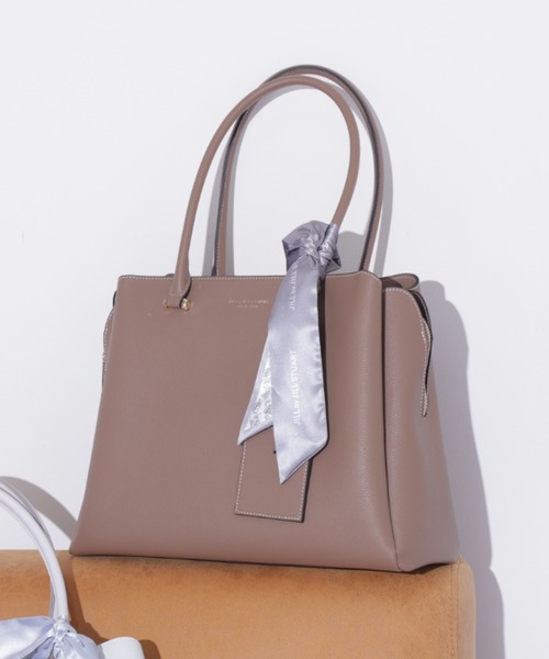 JILL by JILL STUART(ジルバイジルスチュアート)の「スカーフ付きトートバッグ(トートバッグ・レディース・グレー/ブラック/モカ・FREE)」の21枚目の写真