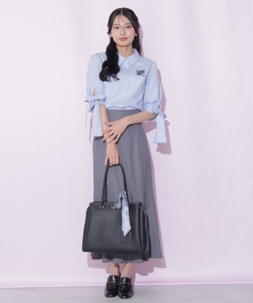 JILL by JILL STUART(ジルバイジルスチュアート)の「スカーフ付きトートバッグ(トートバッグ・レディース・グレー/ブラック/モカ・FREE)」の17枚目の写真