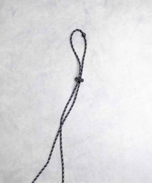 Gramicci(グラミチ)の「【RE】【GRAMICCI(グラミチ) 】CORDURA NECK POUCH(ショルダーバッグ・メンズ・オリーブ/ブラック・FREE)」の5枚目の写真