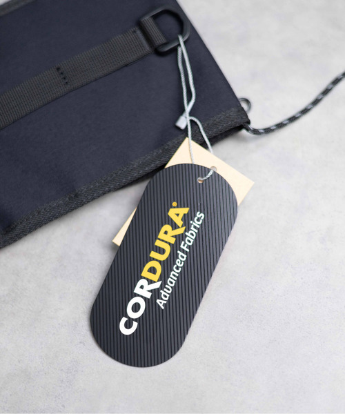 Gramicci(グラミチ)の「【RE】【GRAMICCI(グラミチ) 】CORDURA NECK POUCH(ショルダーバッグ・メンズ・オリーブ/ブラック・FREE)」の8枚目の写真