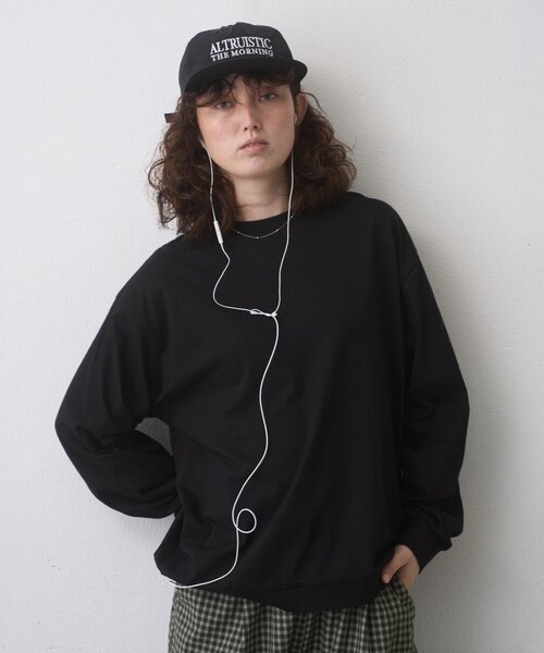 CIAOPANIC TYPY(チャオパニックティピー)の「アフリカンオーガニックコットンロンTee(Tシャツ/カットソー・メンズ・グレー/ネイビー/ブラック/グリーン/ホワイト/ブラウン・LARGE/MEDIUM/X-LARGE)」の14枚目の写真
