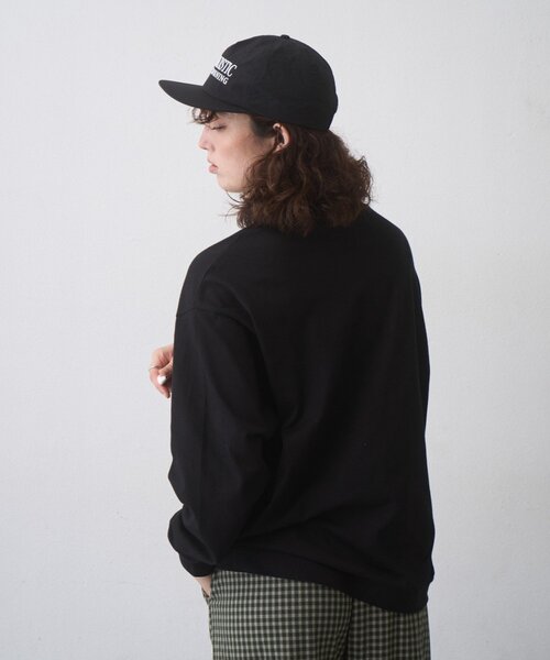 CIAOPANIC TYPY（チャオパニックティピー）の「アフリカンオーガニックコットンロンTee（Tシャツ/カットソー・メンズ・グレー/ネイビー/ブラック/グリーン/ホワイト/ブラウン・LARGE/MEDIUM/X-LARGE）」の15枚目の写真