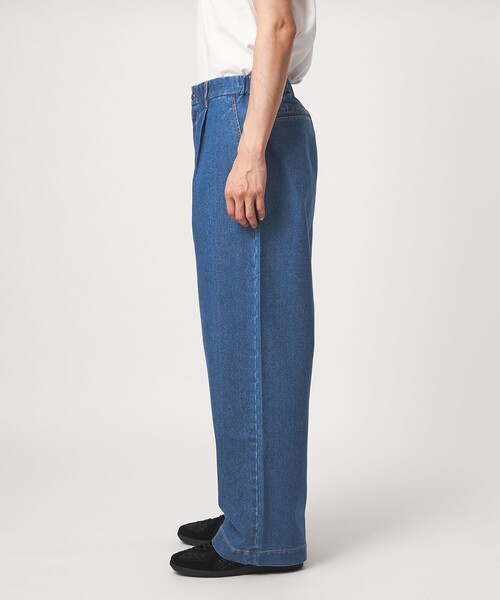 green label relaxing(グリーンレーベルリラクシング)の「【別注/WEB限定】<3/2 WORKS>GLR ワイド デニム パンツ(デニムパンツ・メンズ・コバルトブルー/ネイビー・S/M/L/XL)」の9枚目の写真