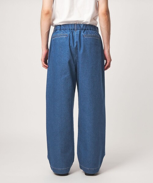 green label relaxing(グリーンレーベルリラクシング)の「【別注/WEB限定】<3/2 WORKS>GLR ワイド デニム パンツ(デニムパンツ・メンズ・コバルトブルー/ネイビー・S/M/L/XL)」の10枚目の写真