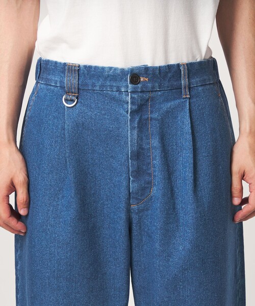 green label relaxing(グリーンレーベルリラクシング)の「【別注/WEB限定】<3/2 WORKS>GLR ワイド デニム パンツ(デニムパンツ・メンズ・コバルトブルー/ネイビー・S/M/L/XL)」の11枚目の写真