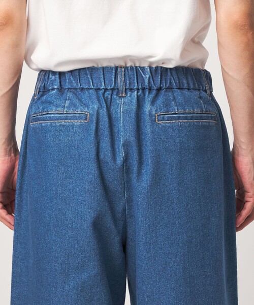 green label relaxing(グリーンレーベルリラクシング)の「【別注/WEB限定】<3/2 WORKS>GLR ワイド デニム パンツ(デニムパンツ・メンズ・コバルトブルー/ネイビー・S/M/L/XL)」の12枚目の写真