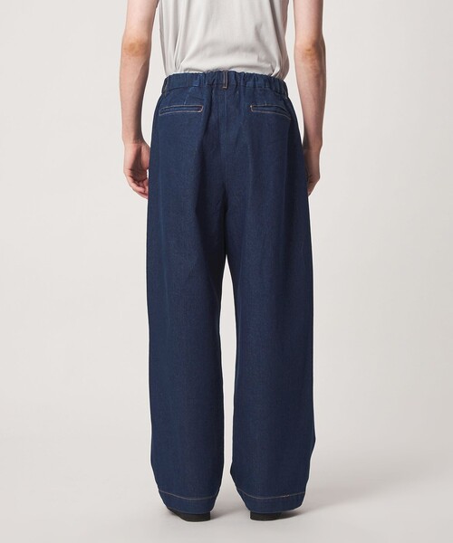 green label relaxing(グリーンレーベルリラクシング)の「【別注/WEB限定】<3/2 WORKS>GLR ワイド デニム パンツ(デニムパンツ・メンズ・コバルトブルー/ネイビー・S/M/L/XL)」の17枚目の写真