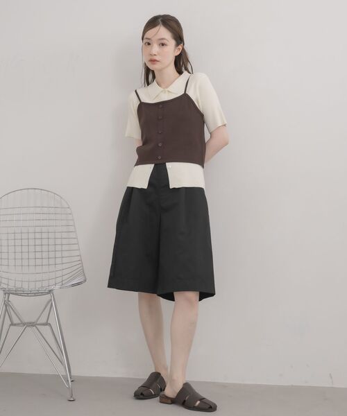 RETRO GIRL(レトロガール)の「ニットビスチェ&カーデセット(ニット/セーター・レディース・ブルー/ナチュラル/ベージュ・FREE)」の17枚目の写真