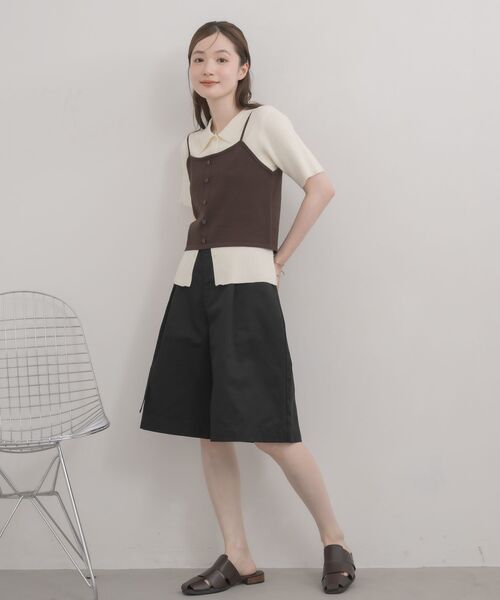 RETRO GIRL(レトロガール)の「ニットビスチェ&カーデセット(ニット/セーター・レディース・ブルー/ナチュラル/ベージュ・FREE)」の18枚目の写真