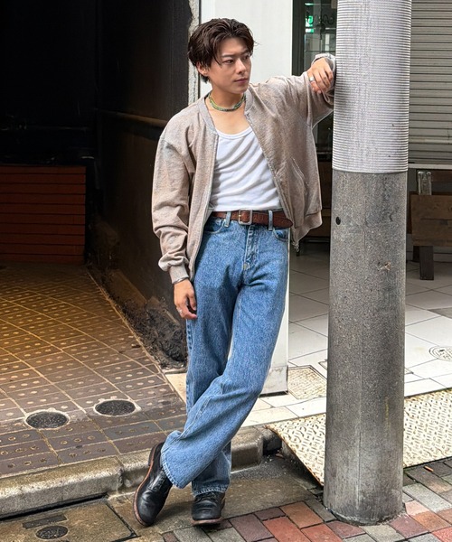 SINSS(シンス)の「Vintage wash straight denim / ヴィンテージウォッシュストレートデニム(デニムパンツ・メンズ・インディゴブルー/ブラック/ブルー・X-SMALL/SMALL/MEDIUM/LARGE)」の11枚目の写真