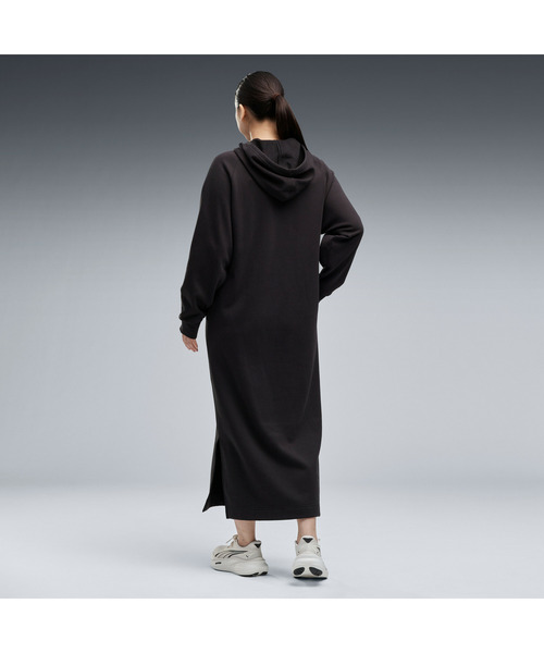 PUMA(プーマ)の「PUMA プーマ ウィメンズ ヨガ スタジオ ロング ドレス(ワンピース・レディース・ブラック×レッド・X-LARGE/SMALL/LARGE/MEDIUM)」の2枚目の写真