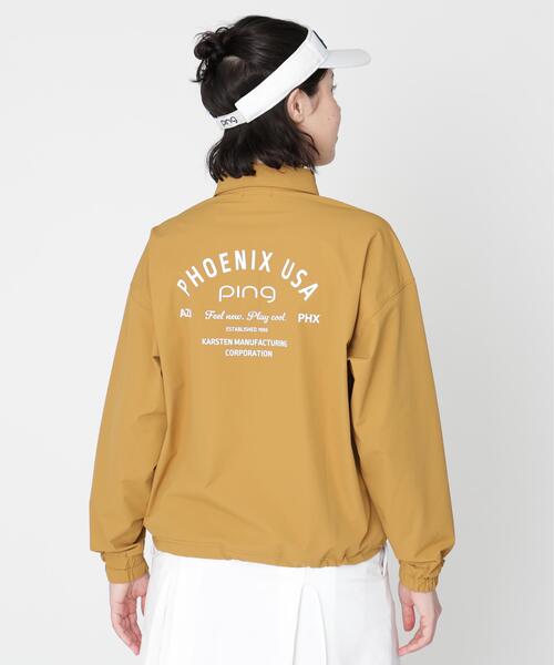 PING（ピン）の「【PING APPAREL】ストレッチ布帛オーバーシャツ (LADIES)（シャツ/ブラウス・レディース・ネイビー/ホワイト/ベージュ・L/S/LL）」の18枚目の写真
