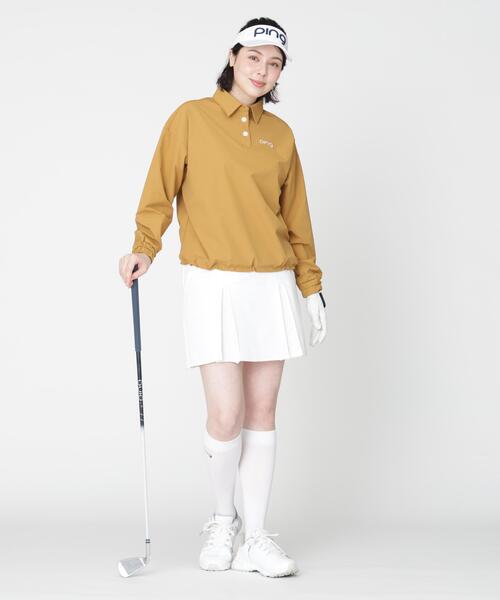 PING（ピン）の「【PING APPAREL】ストレッチ布帛オーバーシャツ (LADIES)（シャツ/ブラウス・レディース・ネイビー/ホワイト/ベージュ・L/S/LL）」の19枚目の写真