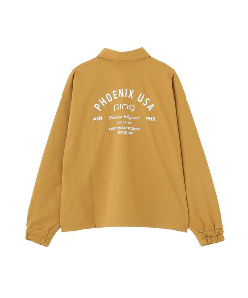 PING（ピン）の「【PING APPAREL】ストレッチ布帛オーバーシャツ (LADIES)（シャツ/ブラウス・レディース・ネイビー/ホワイト/ベージュ・L/S/LL）」の21枚目の写真