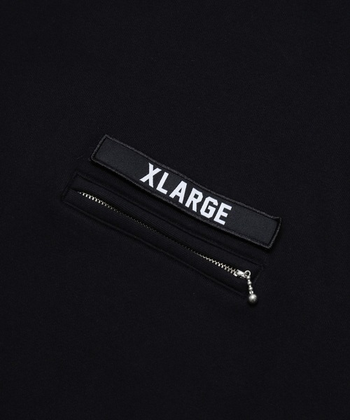 XLARGE(エクストララージ)の「ZIP POCKET CREWNECK SWEATSHIRT(スウェット・メンズ・グリーン/ブラウン/ブラック・S/XL/L/M)」の10枚目の写真