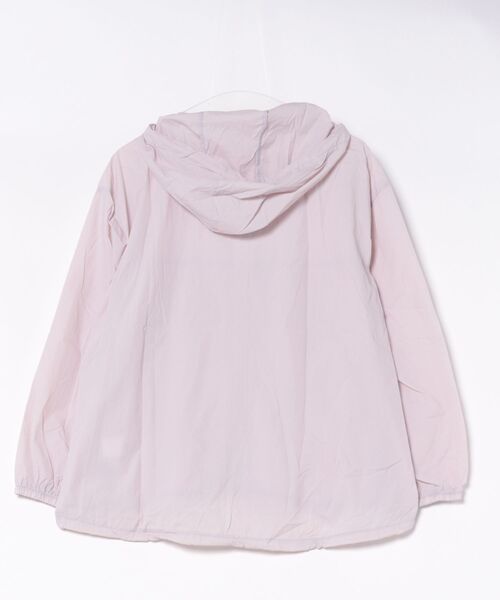 VIBGYOR(ヴィブジョー)の「LESRIRE / UVカットシアーフーディーブルゾン L9316(ブルゾン・レディース・ホワイト/ピンク/グリーン・FREE)」の8枚目の写真