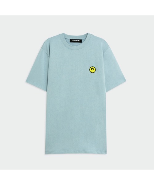 BARROW(バロー)の「ICONIC JERSEY T-SHIRT(#087)(Tシャツ/カットソー・メンズ・ピンク/ブルー/ブラック・MEDIUM/SMALL/LARGE/X-LARGE)」の3枚目の写真