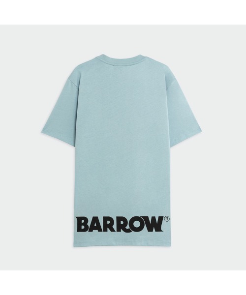 BARROW(バロー)の「ICONIC JERSEY T-SHIRT(#087)(Tシャツ/カットソー・メンズ・ピンク/ブルー/ブラック・MEDIUM/SMALL/LARGE/X-LARGE)」の4枚目の写真