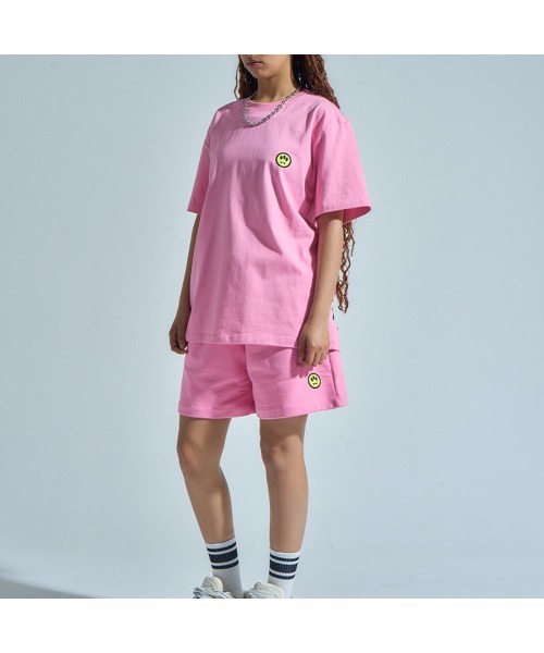 BARROW(バロー)の「ICONIC JERSEY T-SHIRT(#087)(Tシャツ/カットソー・メンズ・ピンク/ブルー/ブラック・MEDIUM/SMALL/LARGE/X-LARGE)」の6枚目の写真
