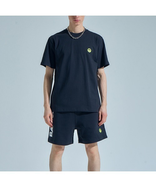 BARROW(バロー)の「ICONIC JERSEY T-SHIRT(#087)(Tシャツ/カットソー・メンズ・ピンク/ブルー/ブラック・MEDIUM/SMALL/LARGE/X-LARGE)」の7枚目の写真
