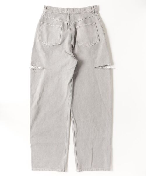 Maison Margiela（メゾンマルジェラ）の「Maison Margiela / メゾン マルジェラ：CUT OUT DENIM：S51LA0051-M30072[RIP]（デニムパンツ・メンズ・グレー・44）」の2枚目の写真