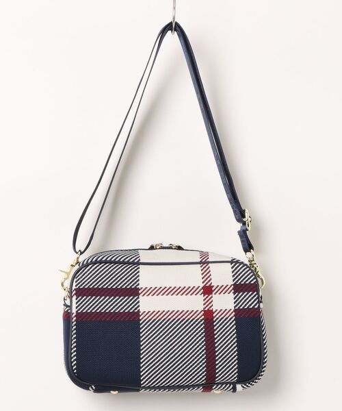 U.S. POLO ASSN.(ユーエスポロアッスン)の「【U.S. POLO ASSN.】ユーエスポロアッスン ジャカードチェック ショルダーバッグ USPA-2743(ショルダーバッグ・レディース・ピンク系その他/ブラック系その他/ネイビー系/ブラウン系その他・FREE)」の5枚目の写真