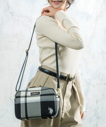 THE PLATINUM SELECT（ザ プラチナム セレクト）の「【U.S. POLO ASSN.】ユーエスポロアッスン ジャカードチェック ショルダーバッグ USPA-2743（ショルダーバッグ）」