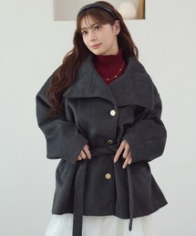 2way asymmetry design jacket / 2WAYアシメデザインジャケット