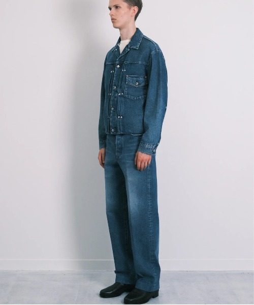 TANAKA（タナカ）の「【TANAKA】THE JEAN JACKET（ブルゾン・メンズ・インディゴブルー・M/L）」の2枚目の写真