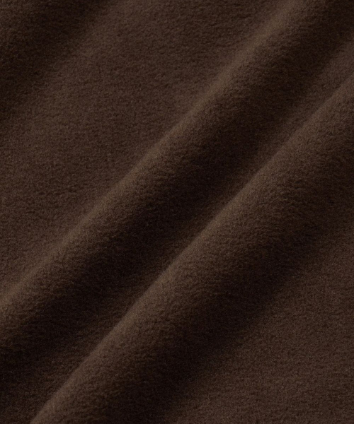 TNGT（ティーエヌジーティー）の「Oversized Fleece Hooded Sweatshirt (Brown) TNTS6F101W2（パーカー・レディース・その他・100/105/110/85/95）」の4枚目の写真