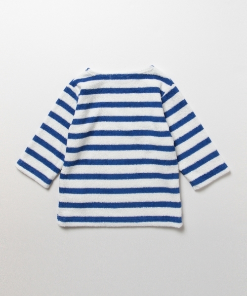 B:MING by BEAMS(ビーミングバイビームス)の「ビーミング by ビームス / 長袖パイルボーダーカットソー(Tシャツ/カットソー・キッズ・ホワイト/ネイビー/その他1・90/130/110/120/100/140)」の8枚目の写真