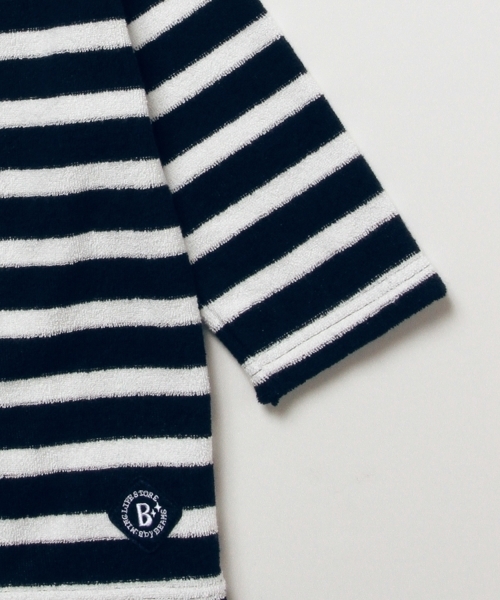 B:MING by BEAMS(ビーミングバイビームス)の「ビーミング by ビームス / 長袖パイルボーダーカットソー(Tシャツ/カットソー・キッズ・ホワイト/ネイビー/その他1・90/130/110/120/100/140)」の18枚目の写真