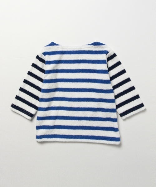 B:MING by BEAMS(ビーミングバイビームス)の「ビーミング by ビームス / 長袖パイルボーダーカットソー(Tシャツ/カットソー・キッズ・ホワイト/ネイビー/その他1・90/130/110/120/100/140)」の21枚目の写真