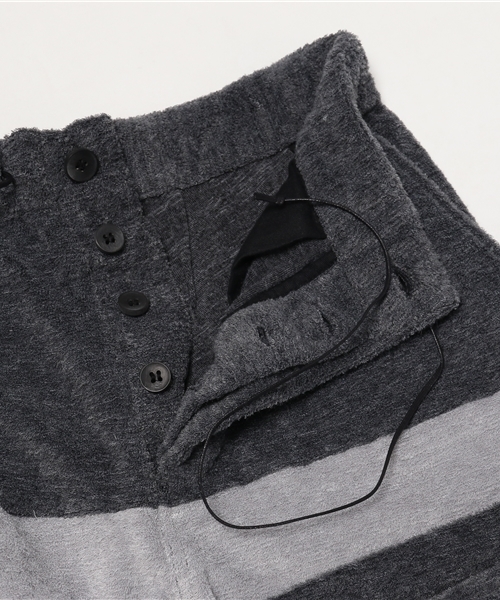 OURET（オーレット）の「SLUB MELANGE PILE  SWITCHING EASY SHORT PANTS（その他パンツ・メンズ・ネイビー/グレー系その他/グレー・2/1/3）」の21枚目の写真