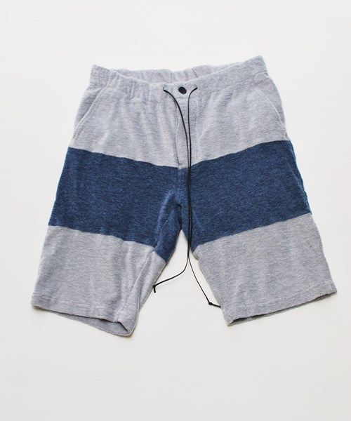 OURET（オーレット）の「SLUB MELANGE PILE  SWITCHING EASY SHORT PANTS（その他パンツ・メンズ・ネイビー/グレー系その他/グレー・2/1/3）」の4枚目の写真