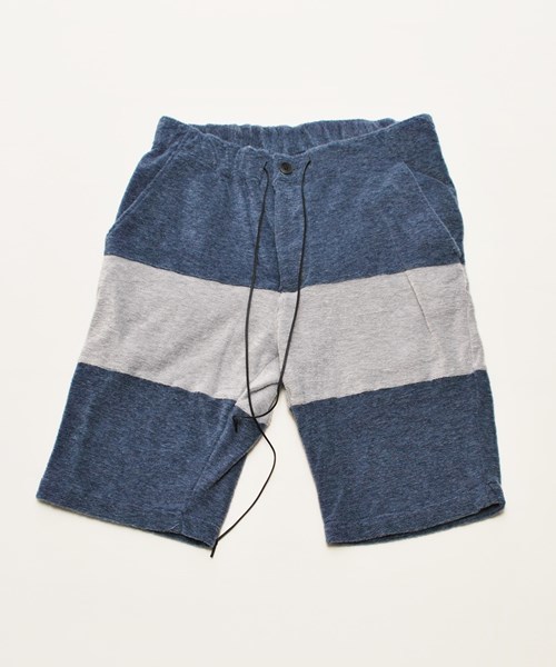 OURET（オーレット）の「SLUB MELANGE PILE  SWITCHING EASY SHORT PANTS（その他パンツ・メンズ・ネイビー/グレー系その他/グレー・2/1/3）」の17枚目の写真