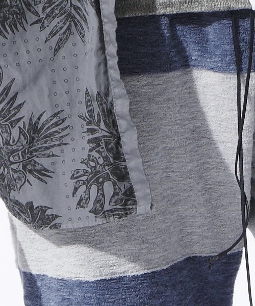 OURET（オーレット）の「SLUB MELANGE PILE  SWITCHING EASY SHORT PANTS（その他パンツ・メンズ・ネイビー/グレー系その他/グレー・2/1/3）」の8枚目の写真