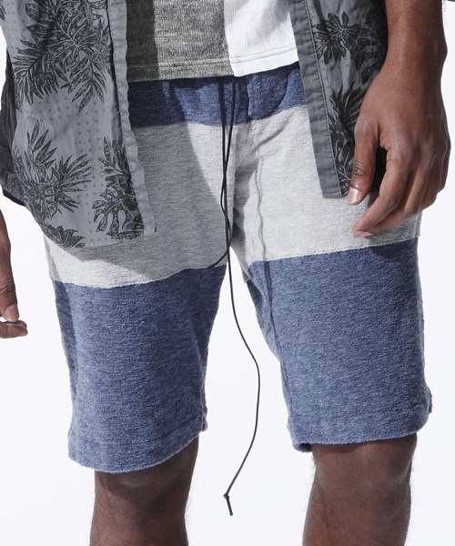 OURET（オーレット）の「SLUB MELANGE PILE  SWITCHING EASY SHORT PANTS（その他パンツ・メンズ・ネイビー/グレー系その他/グレー・2/1/3）」の10枚目の写真