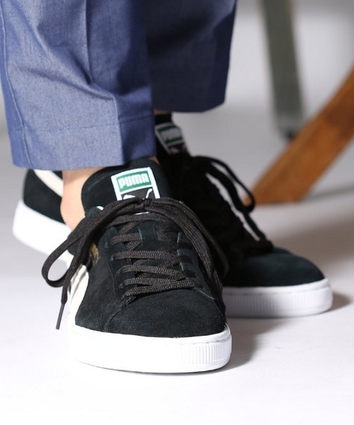 PUMA（プーマ）の「PUMA /プーマ：Suede Classic+ #（スニーカー・メンズ・ブラック/レッド/ネイビー・26cm/28cm/27cm）」の2枚目の写真