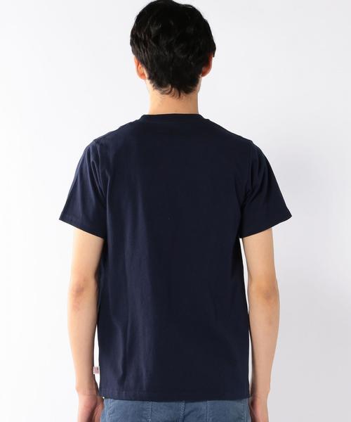 coen（コーエン）の「【C.MC】USAコットンクルーネックポケットTシャツ（Tシャツ/カットソー・メンズ・ホワイト/ブラック/ベージュ/ネイビー・SMALL/X-LARGE/MEDIUM/LARGE）」の5枚目の写真