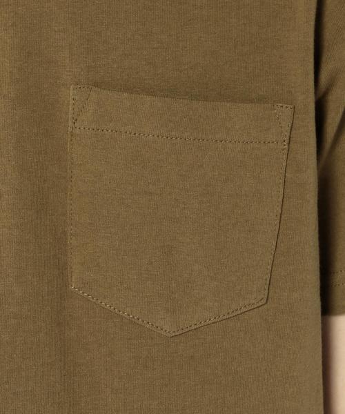 coen（コーエン）の「【C.MC】USAコットンクルーネックポケットTシャツ（Tシャツ/カットソー・メンズ・ホワイト/ブラック/ベージュ/ネイビー・SMALL/X-LARGE/MEDIUM/LARGE）」の20枚目の写真