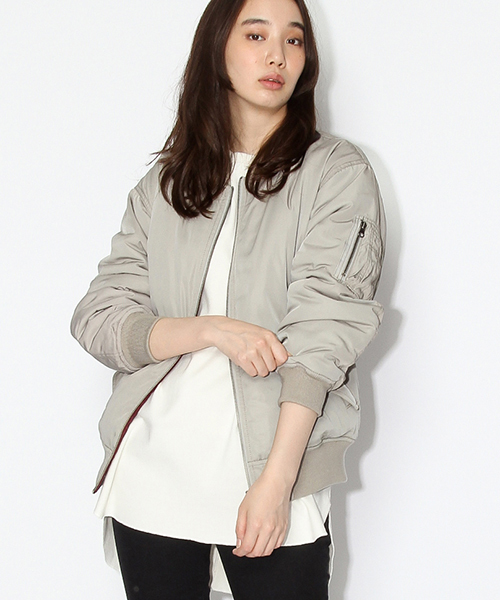 Niko And ニコアンド の Web Store限定 Ma 1リバーシブルジャケット Niko And Ma 1 Wear