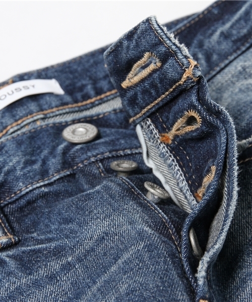 MOUSSY（マウジー）の「MV Ashton Tapered（デニムパンツ・レディース・ライトブルー・26inch/24inch/27inch/23inch/25inch）」の4枚目の写真