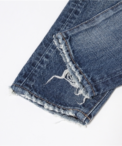 MOUSSY（マウジー）の「MV Ashton Tapered（デニムパンツ・レディース・ライトブルー・26inch/24inch/27inch/23inch/25inch）」の5枚目の写真